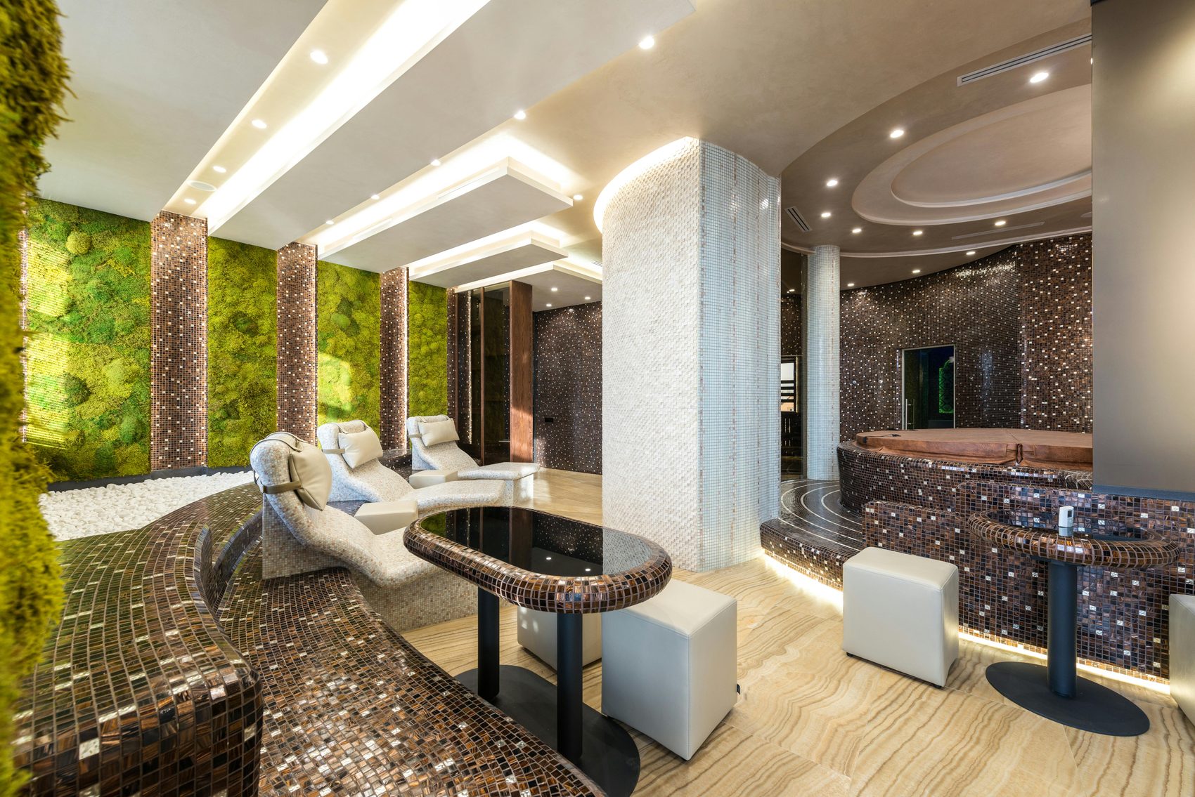 Interior of a luxurious med‑spa treatment room